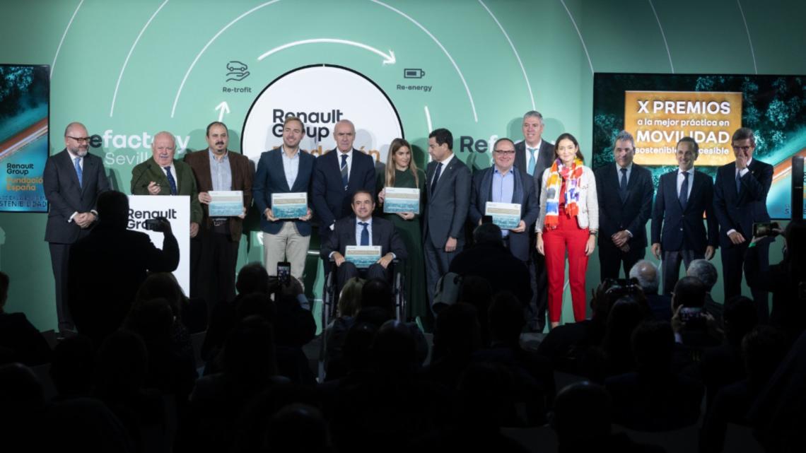 La Fundación Renault Group España entrega los X Premios a la Mejor Práctica en Movilidad Sostenible y Accesible