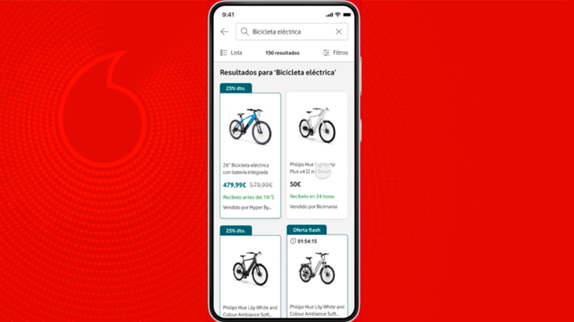 Vodafone lanzará un ‘marketplace' con bicicletas