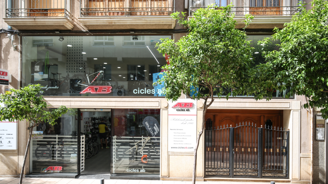 Tienda de bicicletas CICLES AB en Castellón