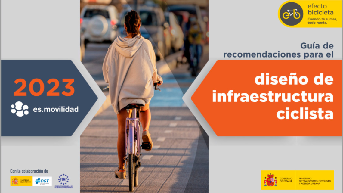 MITMA publica la guía de recomendaciones para infraestructuras ciclista