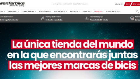 Sanferbike estrena nueva página web y lanza una campaña de comunicación