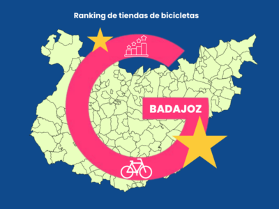 Ranking de tiendas de bicicletas mejor valoradas de Badajoz, según las opiniones de usuarios en Google